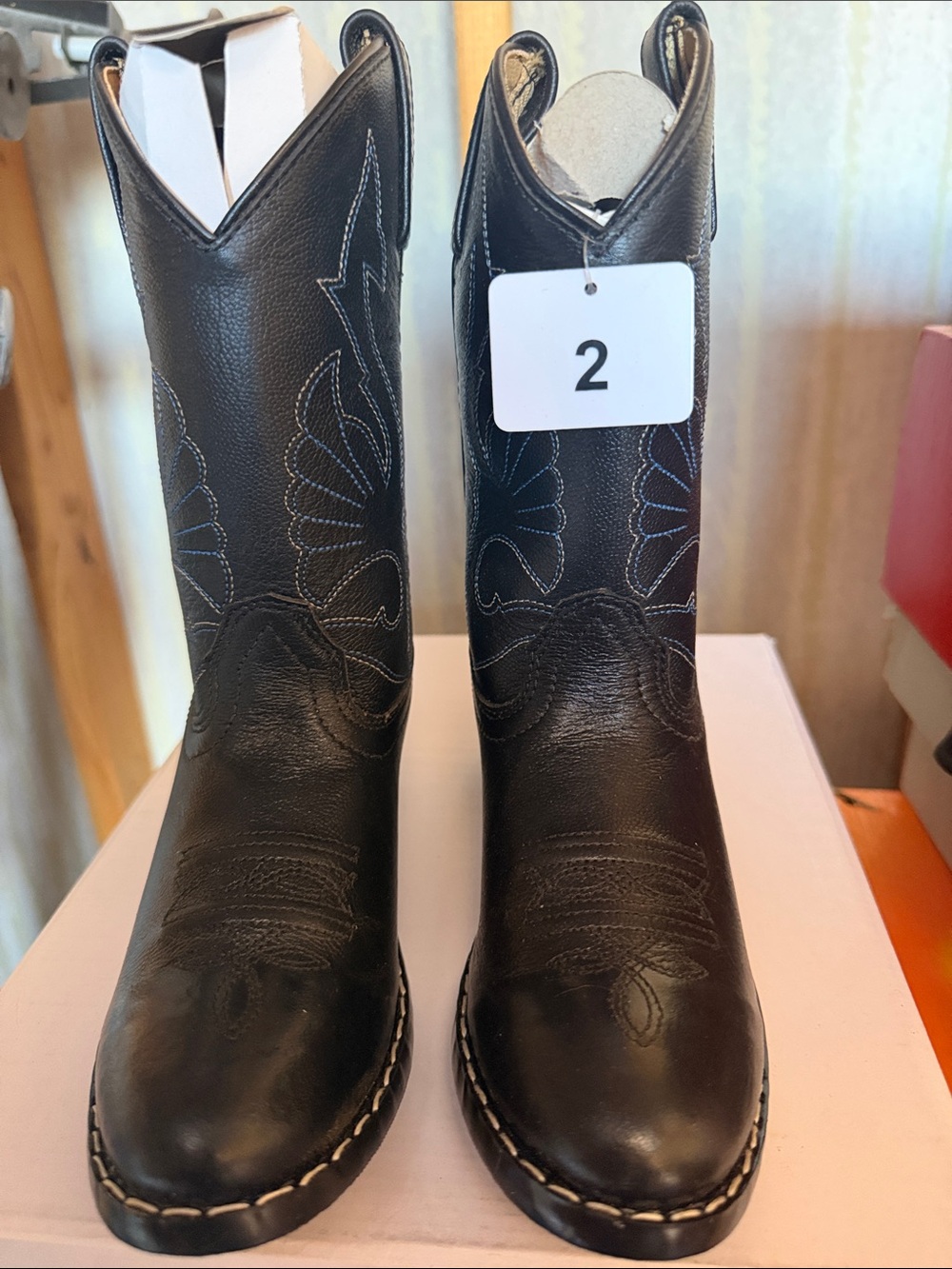 Classic Black Western Men’s Boots